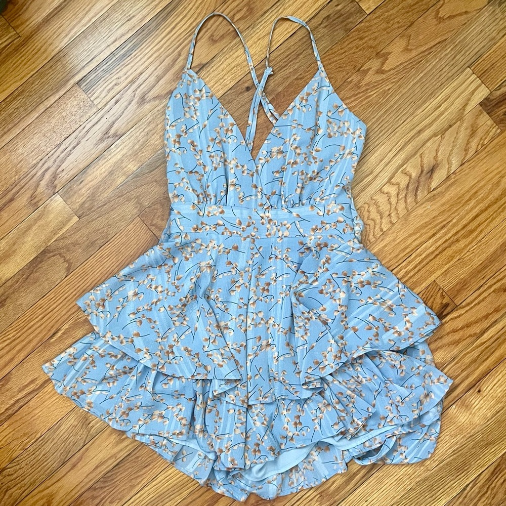 Selfie Leslie Cherry Blossom Romper